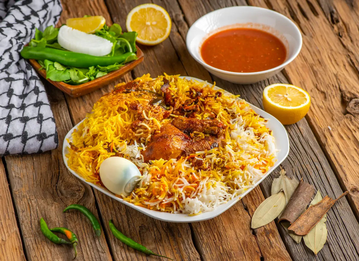 برياني دجاج